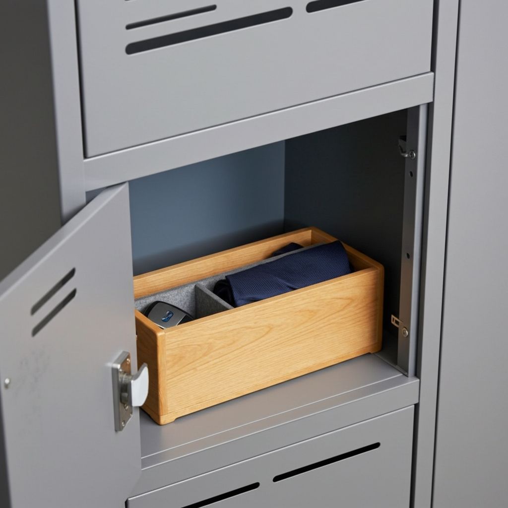 Office Storage Box im Spind